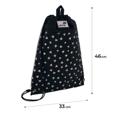 Сумка для взуття Kite K26-601M-14 Black&Silver