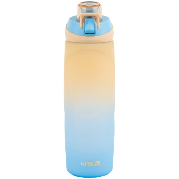 Пляшечка для води 760 мл, бежево-синя, K26-1200-1 Kite