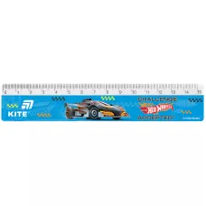 Лінійка пластикова, 15см. Hot Wheels HW26-090