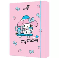 Папка для зошитів В5 на гумці картон, My Melody HK26-210-2 Kite