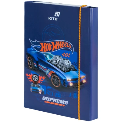 Папка для зошитів В5 на гумці картон, Hot Wheels HW26-210 Kite
