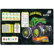 Підкладка настільна, 42,5x29см, PP Hot Wheels HW26-207-2 Kite