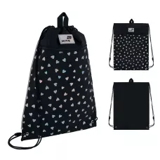 Сумка для взуття Kite K26-601M-14 Black&Silver