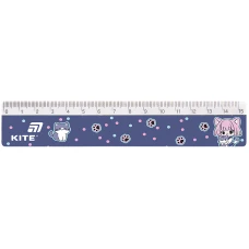 Лінійка пластикова, 15см. Be Friends K26-090-1 Kite