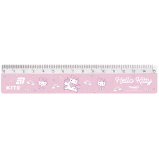 Лінійка пластикова, 15см. Hello Kitty HK26-090-2 Kite