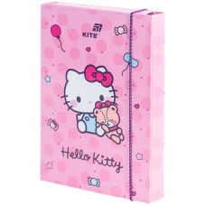 Папка для зошитів В5 на гумці картон, Hello Kitty HK26-210-1 Kite
