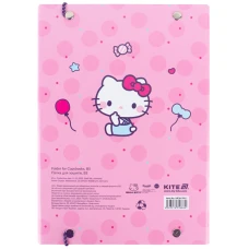 Папка для зошитів В5 на гумці картон, Hello Kitty HK26-210-1 Kite