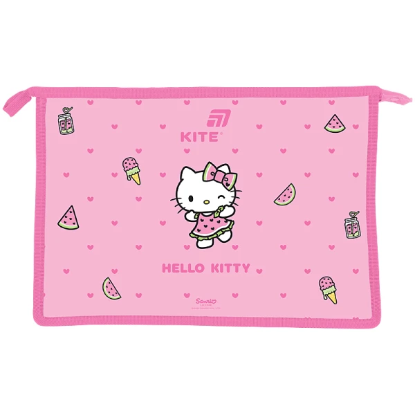 Папка на блискавці A4+, Hello Kitty HK26-428 Kite