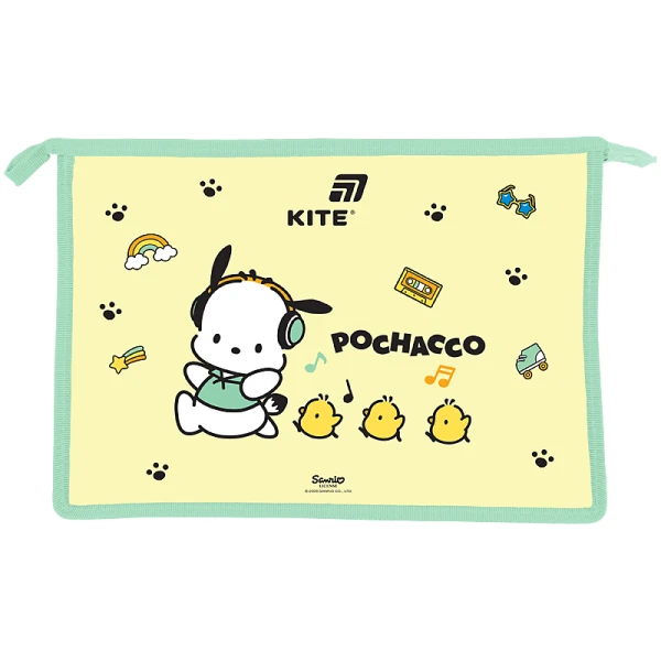 Папка на блискавці A4+, Pochacco PC26-428 Kite