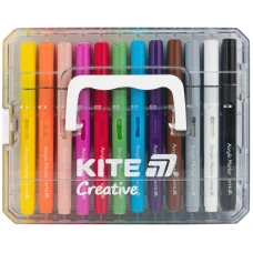 Маркери акрилові з рідкими чорнилами, 36шт. Kite Creative K-1163