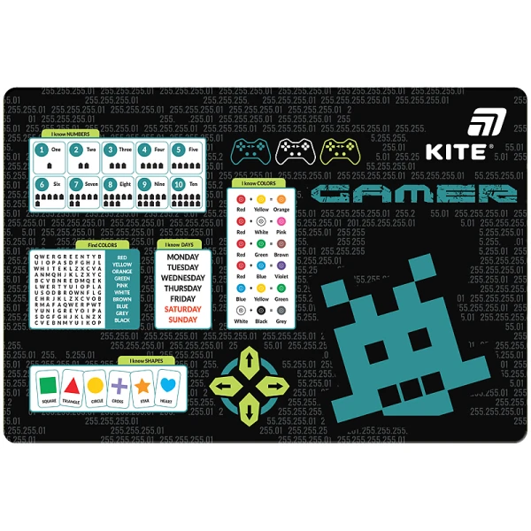 Підкладка настільна, 42,5x29см, PP Next Level K26-207-2 Kite