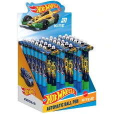 Ручка кулькова автоматична з фігуркою, синя, Hot Wheels HW26-393 Kite
