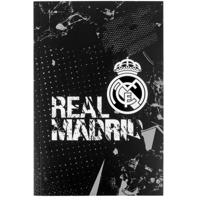 Блокнот термобіндер А5 64арк. нелінований, Real Madrid RL26-193-2 Kite