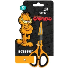 Ножиці дитячі з гум. вставками, малюнок на лезах, 13см. Garfield GF26-148 Kite