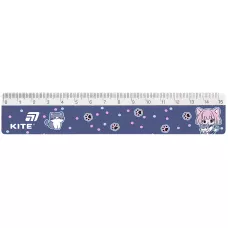 Лінійка пластикова, 15см. Be Friends K26-090-1 Kite