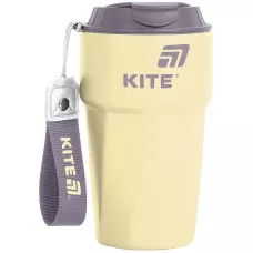 Термокружка 450 мл, жовта, K26-1220-3 Kite