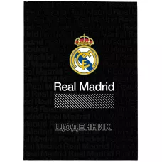 Щоденник шкільний, тверда обкл, Real Madrid RL26-262-2 Kite