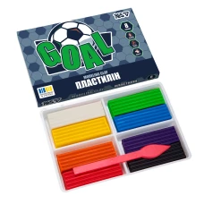 Пластилін YES Football, кор., стек, 8 кол, 160г, 540712