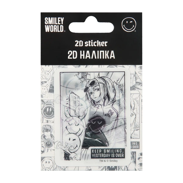 Наліпка 2D Yes "Smiley World" 708877