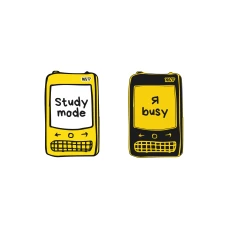 Наліпка 2D Yes "Не ускладнюй! Study mode" 708847