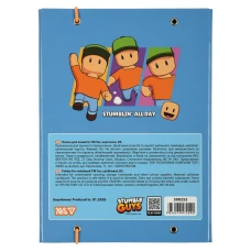 Папка для зошитів картонна на резинці В5, "Stumble Guys" 500252 YES