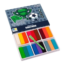 Пластилін YES Football, кор., стек, 18 кол, 360г, 540715