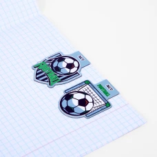 Закладки магнітні YES "Football", 2шт, 708798