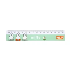 Лінійка пластикова, 15см. з нанесенням "Miffy", 370727 YES