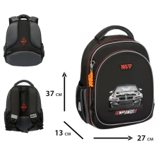 Рюкзак шкільний напівкаркасний YES S-109S Speed Zone 37x27x13см., 550234