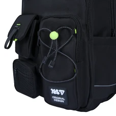 Рюкзак шкільний YES TS-43L Just Black 43х30х16см., 550480