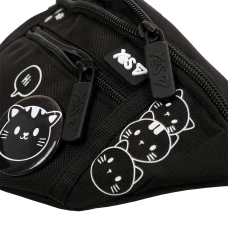Сумка на пояс YES SP-36 Black Cat 26х12х6см., 550553
