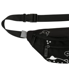 Сумка на пояс YES SP-36 Black Cat 26х12х6см., 550553