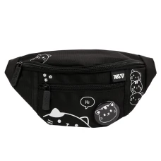 Сумка на пояс YES SP-36 Black Cat 26х12х6см., 550553