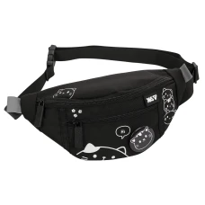 Сумка на пояс YES SP-36 Black Cat 26х12х6см., 550553