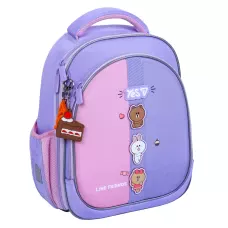 Рюкзак шкільний напівкаркасний YES S-109S Line Friends Always Together 37x27x13см., 550231