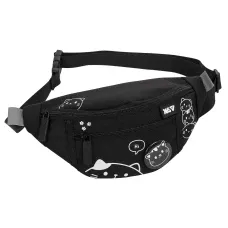Сумка на пояс YES SP-36 Black Cat 26х12х6см., 550553