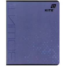 Зошит 48 арк., клітинка, гібр. лак + УФ лак, Kite One color K26-259-1