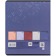 Зошит 48 арк., клітинка, гібр. лак + УФ лак, Kite One color K26-259-1