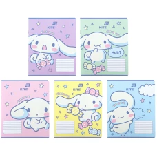 Зошит 12 арк., клітинка, софт тач + УФ лак, Cinnamoroll CR26-232 Kite