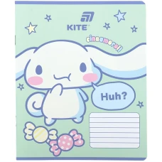 Зошит 12 арк., клітинка, софт тач + УФ лак, Cinnamoroll CR26-232 Kite
