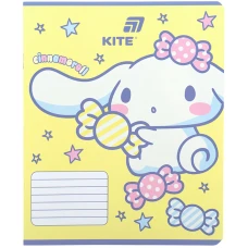 Зошит 12 арк., клітинка, софт тач + УФ лак, Cinnamoroll CR26-232 Kite