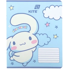 Зошит 12 арк., клітинка, софт тач + УФ лак, Cinnamoroll CR26-232 Kite