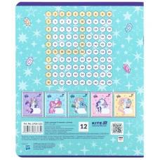 Зошит 12 арк., клітинка, фольга + УФ лак, , My Little Pony LP26-232 Kite