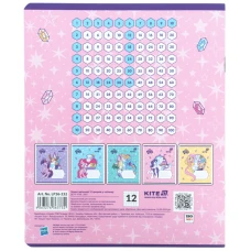 Зошит 12 арк., клітинка, фольга + УФ лак, , My Little Pony LP26-232 Kite