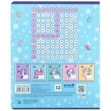 Зошит 12 арк., клітинка, фольга + УФ лак, , My Little Pony LP26-232 Kite