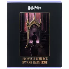 Зошит 48 арк., клітинка, фольга + УФ лак, Harry Potter HP26-259 Kite