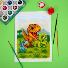 Фарби гуашеві Jurassic World.Kids 12 кол. 20 мл, 230443 YES
