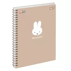 Зошит для записів А4 80арк. кліт., од.спіраль, Miffy 152271 YES