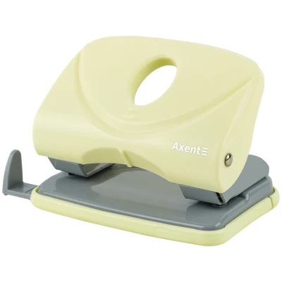 Діркопробивач Welle-2 з пласт.верх, 20 арк, Pastelini, жовтий, 3820-08-A