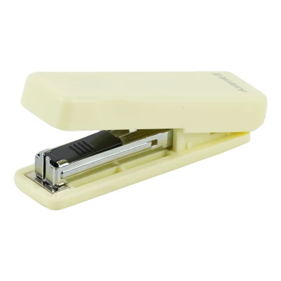 Степлер MINI пласт., №10, 10 арк., Pastelini, жовтий, 4910-08-A